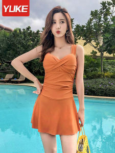 Yuke | Đầm tắm một mảnh nữ che bụng eo thon