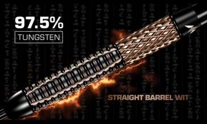 MISSION SOFT TIP DARTS - 19G Horus 97.5% Black Bronze PVD Tungsten DART SET ORIGINAL ELECTRONIC DART