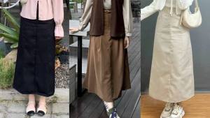 ROK SPAN WANITA PANJANG TERBARU // ROK KOREAN STYLE TERBARU // ROK S WANITA KEKINIAN