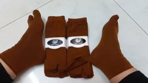 [Màu Nâu đậm] Vớ nữ xỏ ngón TT thun cotton chất vải mịn đẹp - chống nắng cho bạn gái