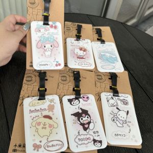 Melody Cinnamoroll Babycinnamoroll Pom Pom Purin Tag Suitcase Luggage Tag Backpack Luggage Listing Boarding Check-in Tag Women