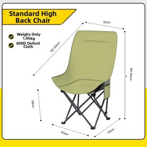 SANYANGWUDIAO | Portable Folding Recliner Chair with Leg Rest and High Back Support