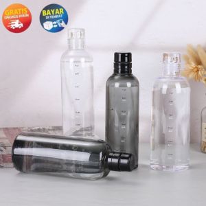 SANDBOX - KP121 BOTOL MINUM AESTHETIC WATER BOTTLE TERMOS BOTOL BENING ESTETIK BOTOL MINUMAN PLASTIK BERKUALITAS PREMIUM