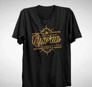 Kaos Dakwah Islami Pria Hijrah Distro Original terbaru katun combed Premium Lengan Pendek kekinian IS1114QNAT