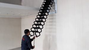 Folding Stairs (Not Automatic)/Loft Ladder/Attic Staircase/Fire Stairs/Garret Stairs/Invisible Ladder/Folding Ladder/Telescopic Stairs/Magic Staircase