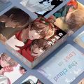 55 Pcs/Set Korean BL Comics Laser Lomo Card Manga Characters HD Photocard Collection Cards. 