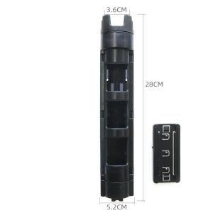 Giá Đỡ Cần Câu Có Thể Tháo Rời Điều Chỉnh Được Gắn Nhanh Di Động Dạng Thùng Dụng Cụ Câu Cá Ngoài Trời Giá Để Cần Câu