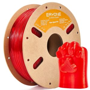 ERYONE 1KG TPU Hyper Speed 95A Premium Filament 3D PrintMax Print Speed 300mm/sMulticolor AvailableDiameter:1.75mm1KG/Spool