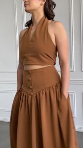 Hey Candy Ginger Halter Coordinates