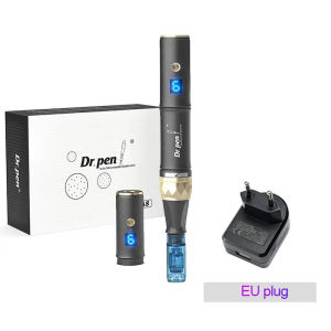 Dr. Pen | New Dr.pen A8S Wireless Derma Pen Skin Microneedling Pen with 2Pcs 18Pins Cartidges Micro Needles Skin Care Needle length 0.2mm