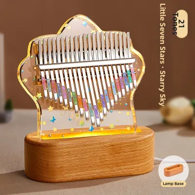 Transparent Thumb Piano Kalimba 21 Notes