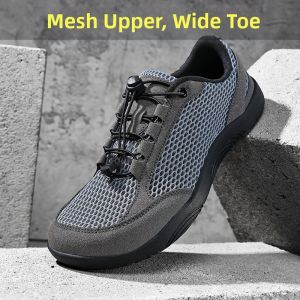 Yrfe | Mens Wide Width Breathable Mesh Sport Shoes