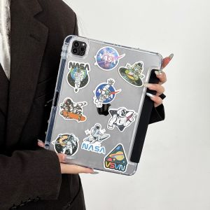 ⭐24 ชั่วโมงส่ง⭐NASA สติ๊กเกอร์ เคส for iPad air7 2025 11 pro 2024 11 air6 gen11 10 2022 เคสไอแพด air4 5 10.9 gen9 8Case พร้อมถาดใส่ปากกา