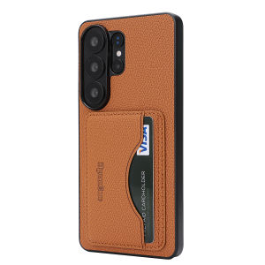 Anti-Fall Leather Case Cards Bag Kickstand Wallet Case For Samsung Galaxy S26 Ultra S25 Plus S24 S23 S26U S25U S24U Phone Cover