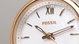 Đồng hồ nữ Fossil Carlie dây kim loại mặt 29 MM màu vàng hồng ES4433