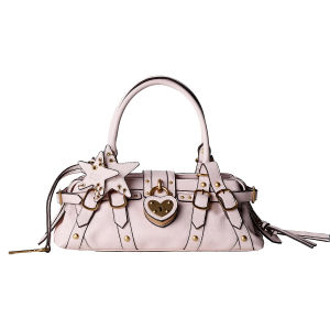ECODAY | Heart Lock Design Shoulder Handbag Large Capacity