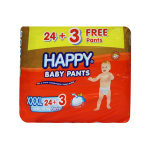 Happy Pants Baby Diapers XXXL 24