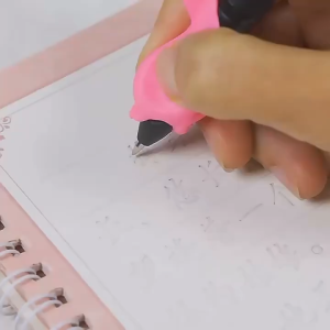 Disappearing Calligraphy Practice Pen Set 1 Pen 5 Refills with Pen Holder Auto Fading Magic Pen