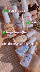 YURIZUMI - BPOM Parfum Fleo Body Mist Fresh and Natural Parfum Cewek Tahan Lama Wangi 30ml
