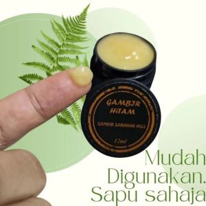 Readyshiping Gel Gmbir Hitam Asli Sarawak 12ml For All Skin Types