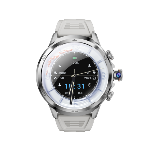 Đồng Hồ Thông Minh 4G Full Netcom H19 Màn Hình AMOLED 1.95 Inch Camera Xoay GPS WiFi Theo Dõi Sức Khỏe Đo Nhịp Tim Dành Cho Nam