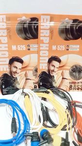 Handsfree + Mic M-525 /M34/M35/M38/M39 Stereo Earphone Headset Extra Bass