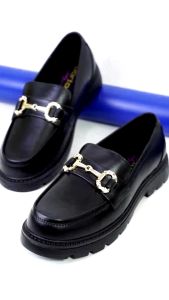 Sepatu docmart wanita sepatu oxford sepatu loafers korea Portolady Lof