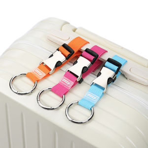 GotGo ไนลอนห้อยกระเป๋า สายแขวนกระเป๋าเดินทาง ปรับได้ ตะขอล็อคกระเป๋า ที่ห้อยกระเป๋า ป้องกันการสูญหาย Baggage Lock Belt