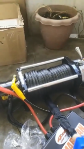 HANA Electric Winch Pick Up Hoist ( Steel Cable / Plasma Rope ) Truck Car Boat Winch 4x4 4WD 12v 12000lbs Truck Car