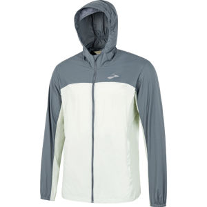 Brooks | Water Resistant Windproof Hooded Storage Running Jacket