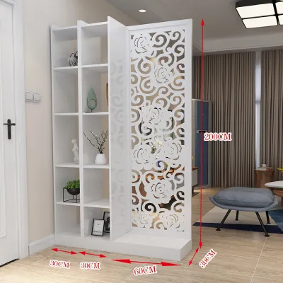 Screen Partition Cabinet Space-Saving Modern Style