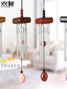 มินิอลูมิเนียมกระดิ่งลมของขวัญเทศกาลสำหรับตกแต่งห้องพักหญิงสดสร้างสรรค์แขวนเครื่องประดับตกแต่งห้องนอนกระดิ่งลม