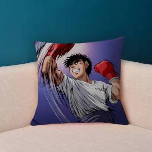 Kayou | Anime Hajime No Ippo Cushion Cover Car Throw Pillow Case For Sofa Car Christmas Gift