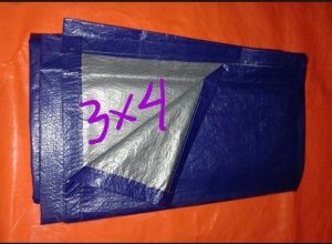 TERPAL PLASTIK TYPE A2 UKURAN  3 × 4 METER SERBAGUNA