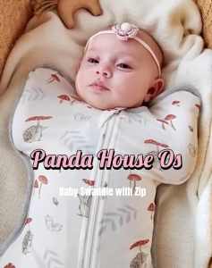Bedung Newborn Zip Baby Cotton Swaddle with Zip Kain Bedung Bayi Kain Balut Bayi Kids Bedding Cartoon Fabric Lightweight Selimut