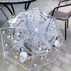 Mũi Trùm Đầu Tự Động Trong Suốt Họa Tiết Hoạt Hình Dễ Thương Của Chú Chó Pachatoo Và Chú Chó GINGER Bánh Tráng Tròn