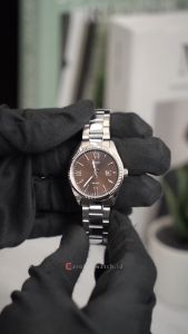Jam Tangan Wanita Casio LTP-1302DD-5A Brown Dial Silver Stainless Steel Band