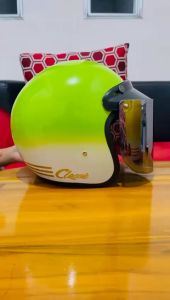 HELM BOGO GRADASI WARNA STABILO TERBARU FREE KACA DATAR ATAU CEMBUNG BANYAK VARIASI WARNA