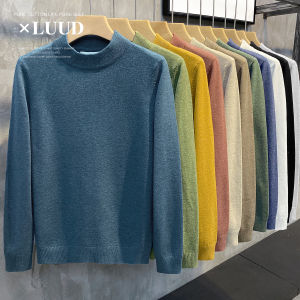 LUUD | Áo Len Sơ Mi Cổ Trụ