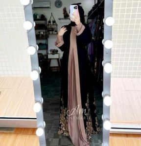 GAMIS ABAYA ANNEMARIE PRINTING/AMORE BY RUBY