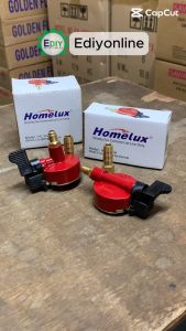 【NEW】 HOMELUX DOUBLE SAFETY LOCK COMMERCIAL DIRECT COUPLING GAS REGULATOR VERTICAL HORIZONTAL Golden Fuji 183a 183b