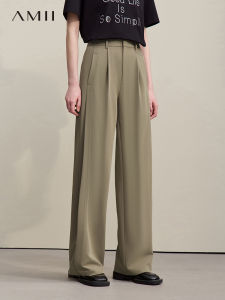AMII | Sleek and Stylish Accordion Pleat Trousers