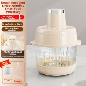 FANGTAITAI | Smart Household Electric 5L Meat Grinder Dough Mixer