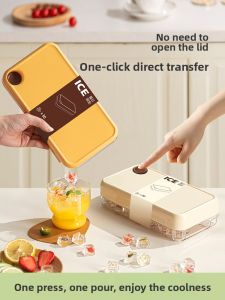 GIANXI | Food Grade Ice Tray with One-Click Press Ice Cubes