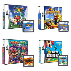 Bandai | For NDS 3DS Boy Gifts NDS Game Card Party Luigi Adventure EX VS Donkey Kong 2 USA Version Video Game Console Card