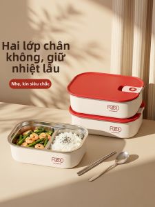 YOULUNMEI | Microwave Safe Stainless Steel Lunch Box