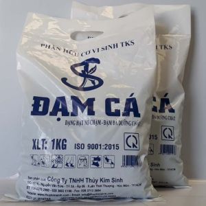 [ COMBO 2kg] Phân Hữu Cơ ĐẠM CÁ VIÊN NÉN  Ngừa Nấm Vàng Lá Thối Rễ Tơi Xốp Đất