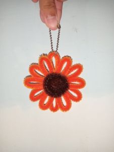 gantungan kunci kawat bulu/keychain/gantungan kunci lucu mini gift hadiah lucu/gantungan tas unik termurah dan terlaris