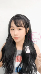 Ryuuta Wig Half Wig Braided Head Band Wig Bando Kepang Gelombang Panjang Hitam Coklat