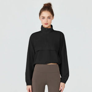1pc WomenS Long-Sleeve Fitted Athletic Jacket For Spring & Fall - Ideal For Running Gym Workouts & Yoga
